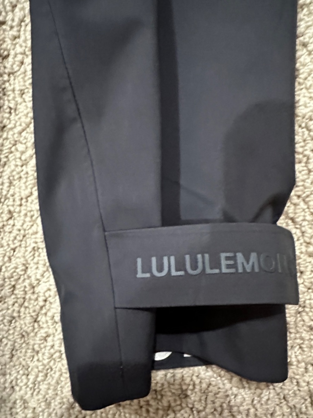 lululemon athletica Black Trench/Rain Coat - Picture 2 of 6